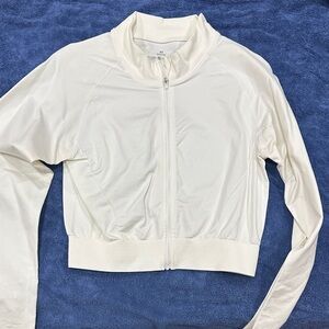NVGTN White Zip-Up Jacket
